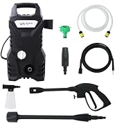 Amazon | WEIMALL 高圧洗浄機 洗車 家庭用 1400W 2段階切り替え 可変式